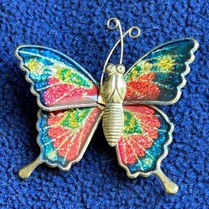 Vintage Butterfly Brooch